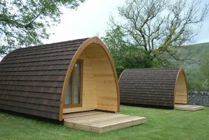 Glamping at Tanyfron holiday park